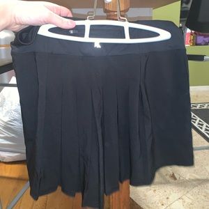 Ruffled gathered athletic skirt